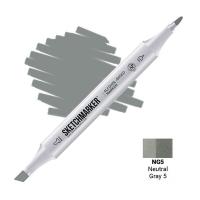 SKETCHMARKER (2 ����:������ � ������,),���� �������:Neutral Gray 5 (����������� ����� 5),SM-NG05