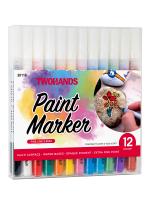 ����� ������-������ �������������� �� ������ ������ TWOHANDS Paint marker 1��, 12 �� � �����. ����