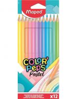 ��������� ������� Maped COLOR'PEPS PASTEL, 12��., ��������., �������., ������, ����������