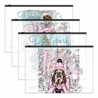 �����-������� �� ������ ErichKrause� Dreamy Girls, A4, ������� (� ������ �� 12 ��.)