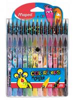 ����� ��� ���������: 12 �����������, 15 ������� ��. ���������� � ������� MAPED COLOR'PEPS MONSTER, 9