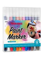 ����� ������-������ �������������� �� ��������� ������ TWOHANDS Paint marker 1��,12 �� � �����.����