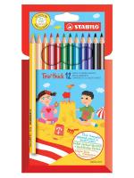 ����� ���������� ������� ���������� STABILO TRIO 12��, ������, NEW DESIGN, 203/12-01