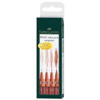 ����������� ����� PITT� ARTIST PEN, ����� �����, �������-�������, � �������, 4 ��.167102