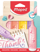 ����� ����������������� Maped  FLUO PEP'S CLASSIC �������, 4 ��,