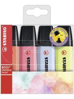 ����� ����������������� STABILO BOSS ORIGINAL PASTEL 4 ��/��,