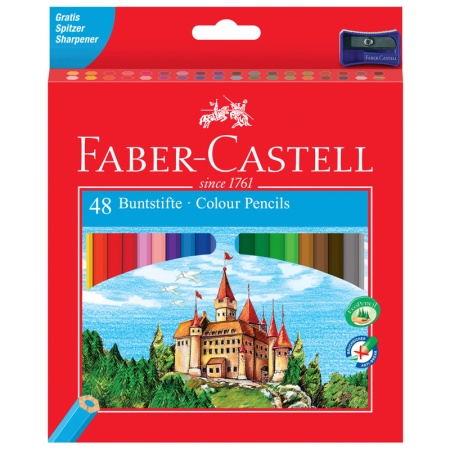 ��������� ������� Faber-Castell, 48��., �������., ������, ����������, � ��������