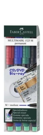 ������������ ������� Faber-Castell Multimark M 1mm 4-�����