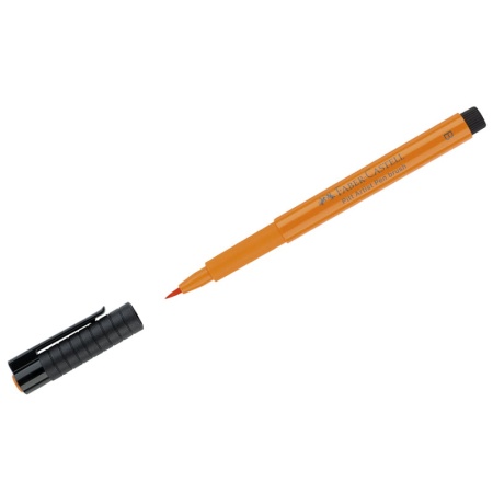����������� ����� Faber Castell PITT ARTIST PEN BRUSH, orange glaze 113