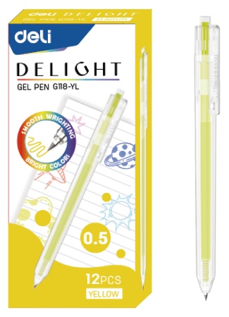 ����� ������� �������������� Deli Delight EG118-YL, ������, 0,5��