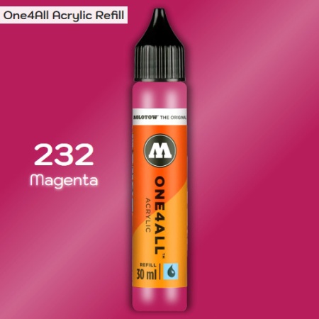 Molotow �������� ONE4ALL ��������� 693232 (232) magenta  30 ��